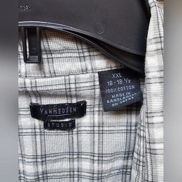 Van Heusen Mens Casual Shirt.    Sz XXL - Picture 3 of 5